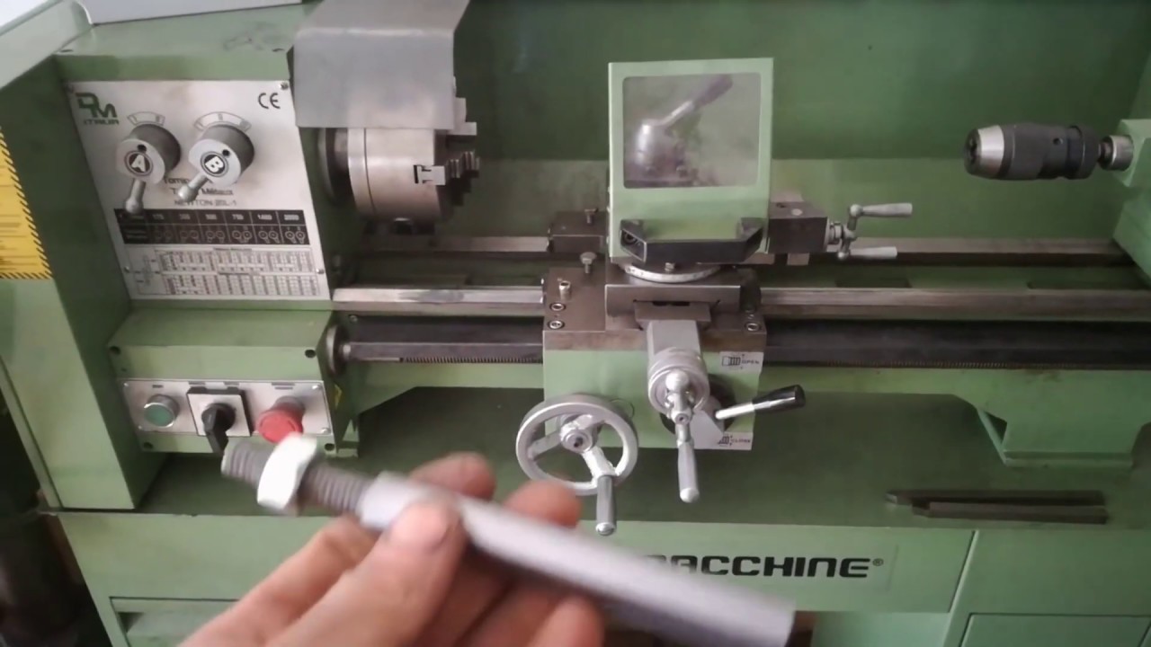 FILETTATURA SU TORNIO NEWTON 20 DI DAMATOMACCHINE