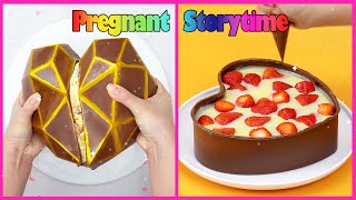 🙄 Pregnant Storytime 🌈 Top Awesome Chocolate HEART Cake Decorating Ideas For Darling