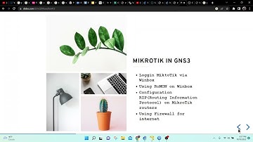 MikroTik Routers on GNS3