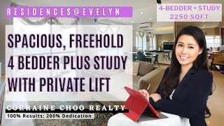 Residences @ Evelyn - Luxurious, Spacious, Freehold 4 Bedder Plus Study 2250SQFT with Private Lift! screenshot 4