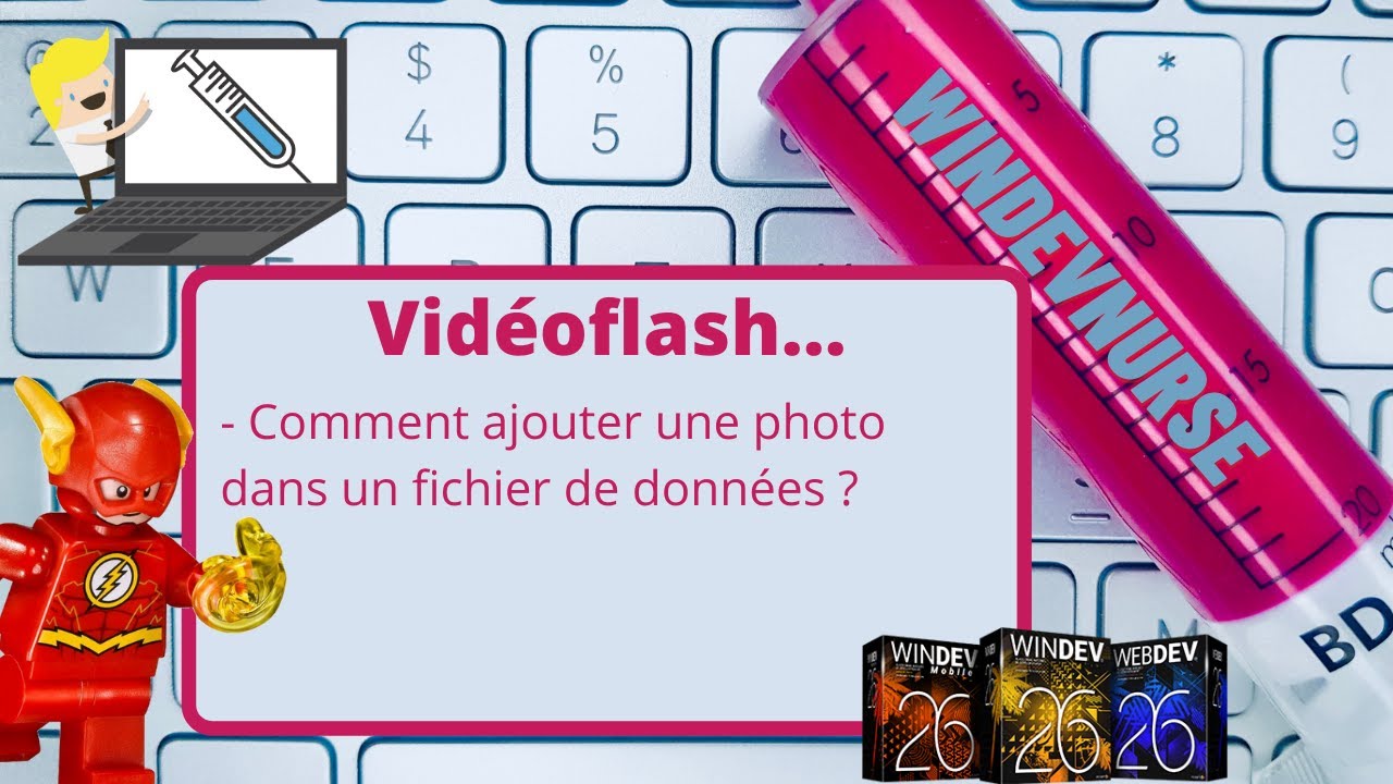 017.Ajouter une image dans un fichier de données avec Windev