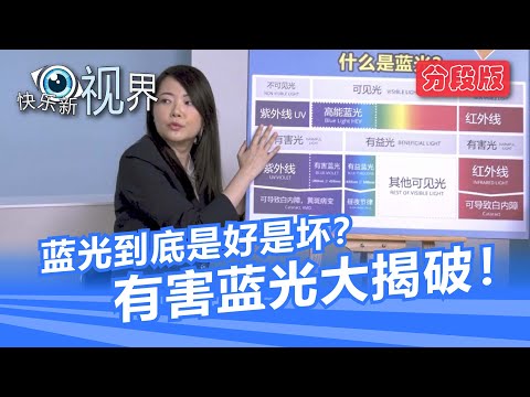 蓝光到底是好是坏？有害蓝光大揭破! You & Eye 快乐新视界，活出健康一百点