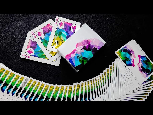 memento mori holographic playing cards Limited Edition Memento Mori Holographic Playing Cards main image 1