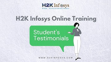 H2kInfosys Students Reviews