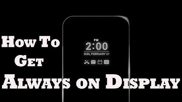 Get Always On Display feature On any Android ( Without Rooting)