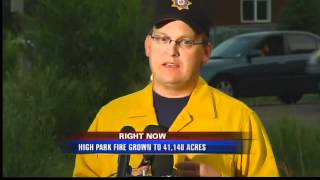 Watch 8 PM High Park Fire News Conference