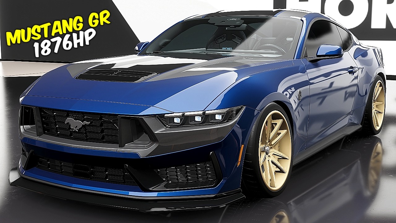 1876HP Ford Mustang Dark Horse Is INSANE! 🔥 | Forza Horizon 6