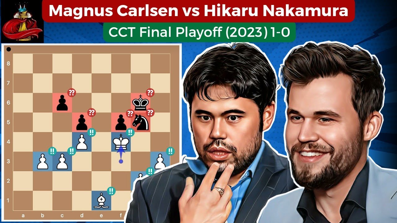 When arch rivals meet - Magnus Carlsen vs Hikaru Nakamura  Encounters  between Magnus Carlsen and Hikaru Nakamura are always very exciting. Both  of them are arch rivals of each other and