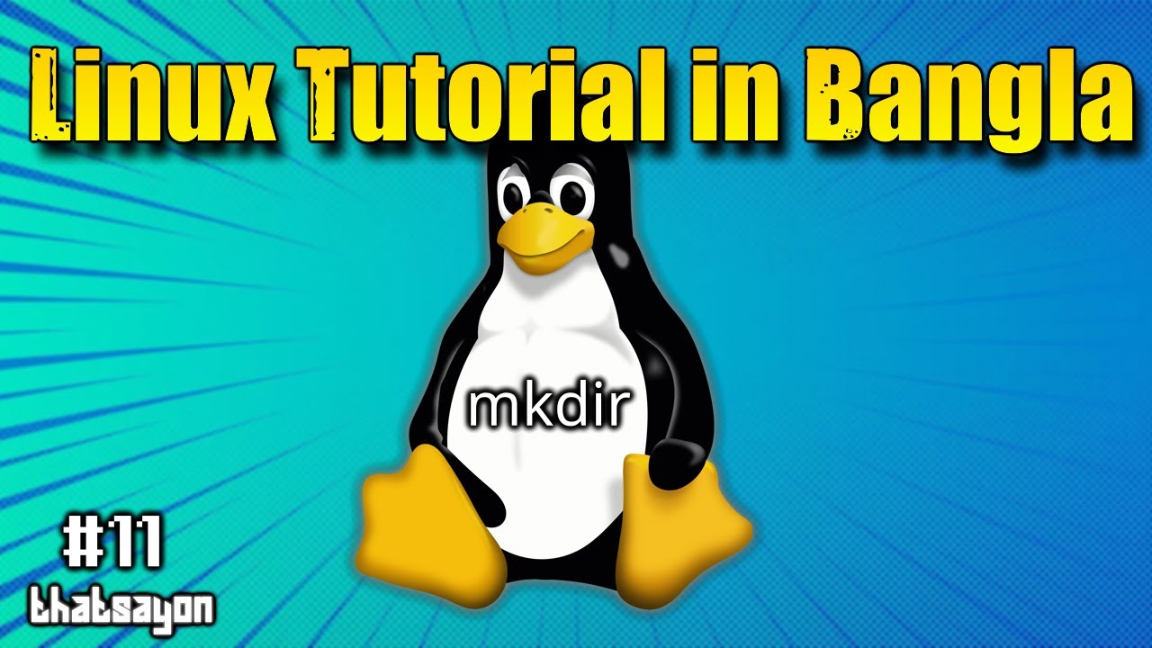 mkdir command in Linux | Linux Tutorial in Bangla #11 - YouTube