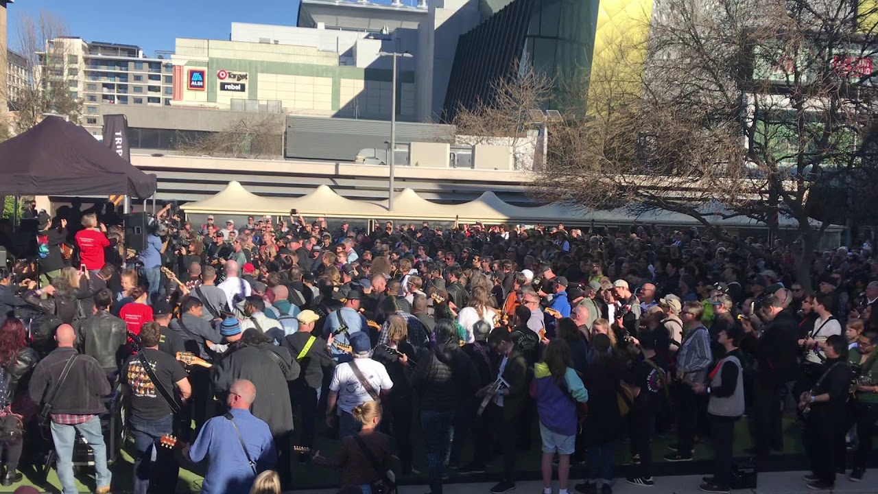 Sydney Guitar Festival Highway To Hell World Record Youtube