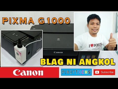 Video: Kev Ntxuav Tu Canon Waste Ink Tank Yog Li Cas