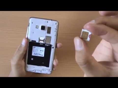 Samsung Galaxy Grand Prime Duos - dual SIM feature - YouTube