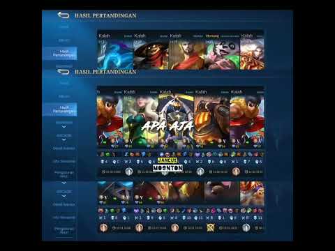 Story'wa Mobile Legend push rank kalah terus