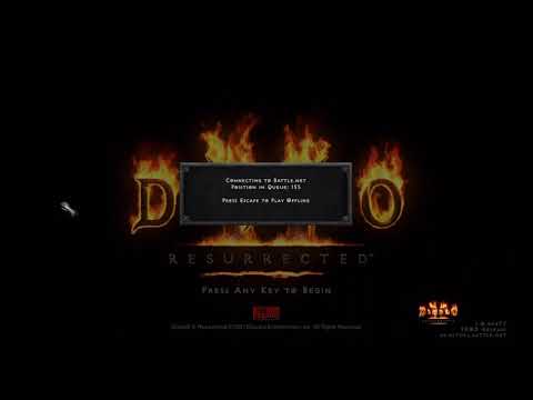 RIP!!! New Server Queue (FULL WAIT) and tip on how to only do it once | Diablo 2 Resurrected