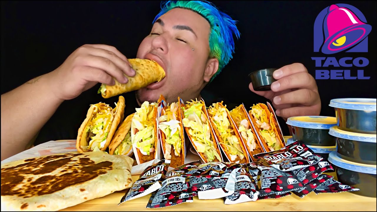 TACO BELL MUKBANG • I’M STWARVIN!