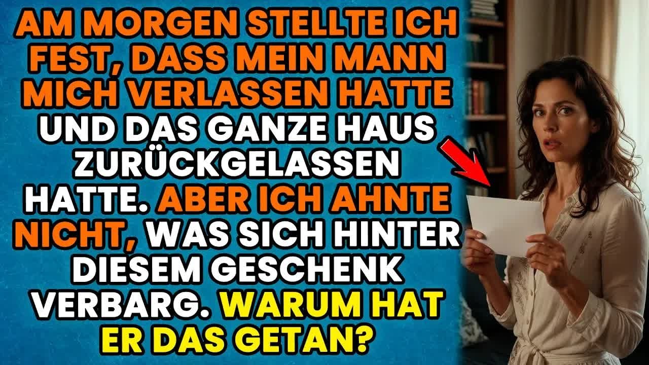 Mein Mann hat mich verlassen und mir das Haus zurückgelassen  Aber das war eine Falle!