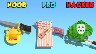 NOOB vs PRO vs HACKER - ASMR Soap Cutting - Best Mobile Android/iOS Games screenshot 1