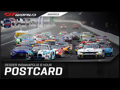 Postcard | DESDER Indianapolis 8 Hour | GT World Challenge America powered by AWS