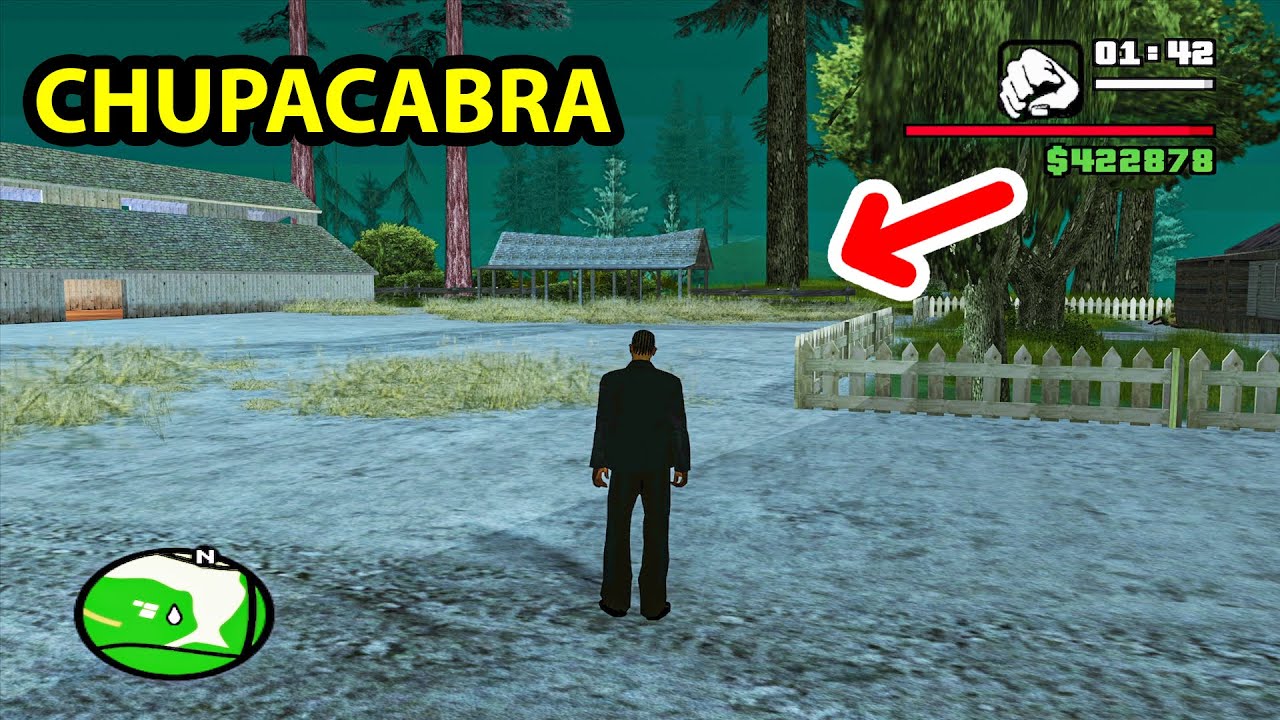 GTA San Andreas: A LENDA DO CHUPACABRA DAS FAZENDAS