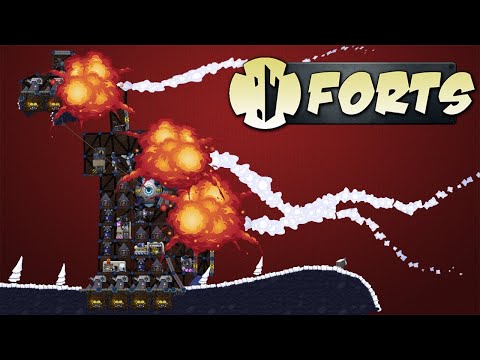 Видео: пытаюсь научить играть на ванили   forts 5