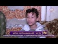 مساء  الطفل معاذ أحمد طفل يرسم ويبيع رسوماته على سلم المترو