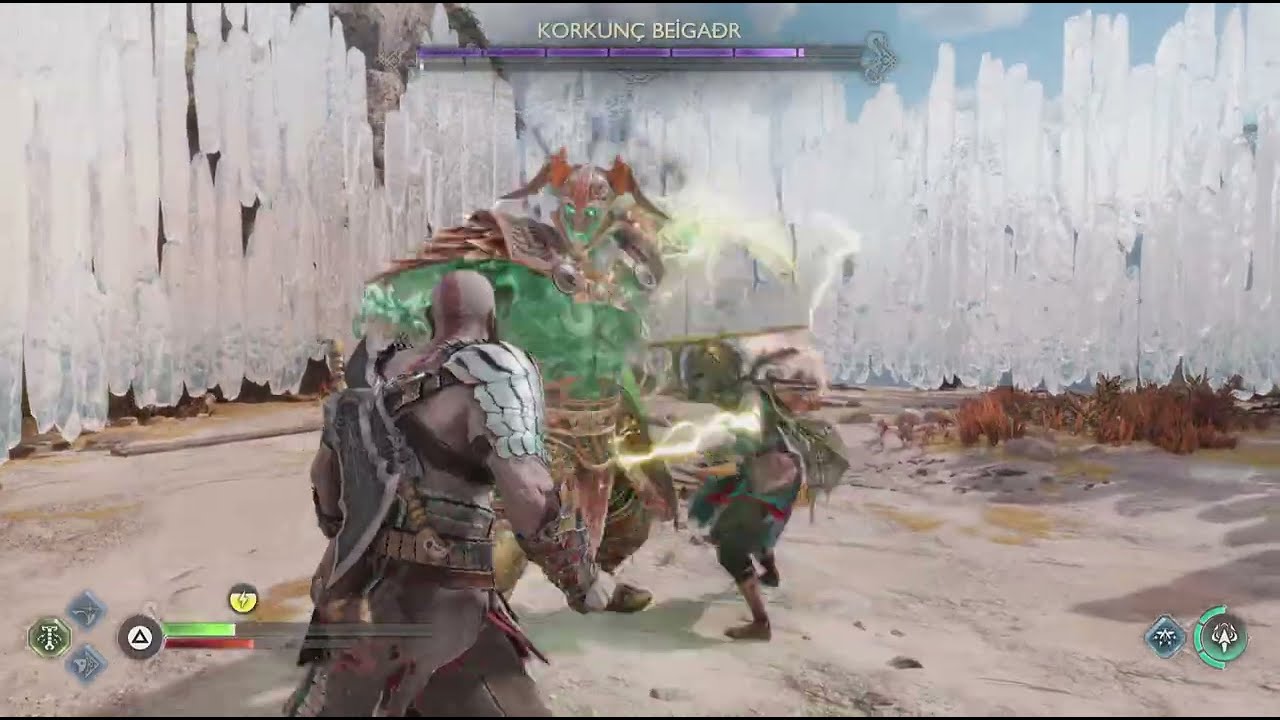 PS5 Pro - 120 FPS - God of War Ragnarök Korkunç BeiGadr The Feared