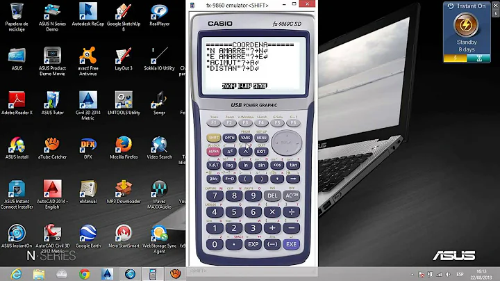 CASIO 9860 PROGRAMACION VIDEO 2