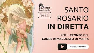 Santo Rosario in diretta 21/08/2026