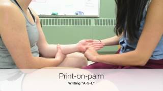 How deaf-blind adults communicate