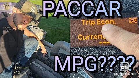 ⚠️ PACCAR MPG after 1 million miles ⚠️