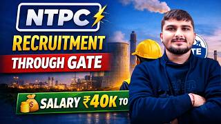 🚨 NTPC Recruitment 2025 | Big PSU Opportunity for Engineers | Salary ₹60K+ 💼 #gate2026 #gate #ntpc