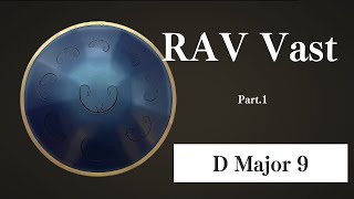 RAV Vast Dメジャー ラブドラム RAV Vast® D Major Full-Size Steel Tongue Drum – RAVVAST