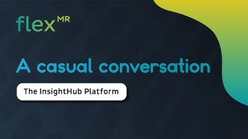 A Casual Conversation on... The InsightHub Platform