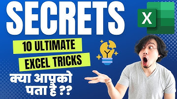 EXCEL 10 USEFUL TRICKS | 10 Ultimate Excel Tips and Tricks for 2023 !!!!!!!