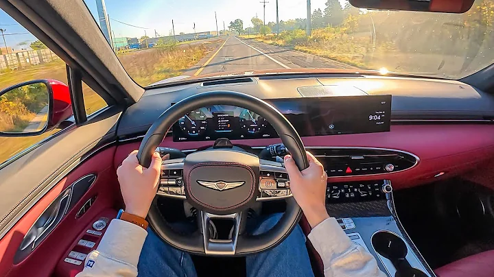 2026 Genesis GV70 3.5T Sport Prestige - POV Test Drive (Binaural Audio)