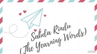 Sabda Rindu the Yearning Words Cover