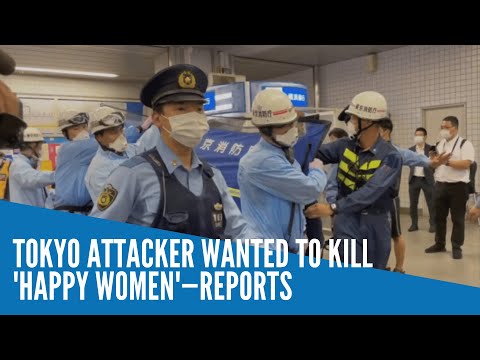 Tokyo attacker wanted to kill 'happy women' – reports