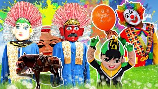 LAGU ANAK BADUT AKU NAIK ODONG ODONG kuda delman ondel ondel