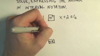 Solving Linear Compound Inequalities - Example 1