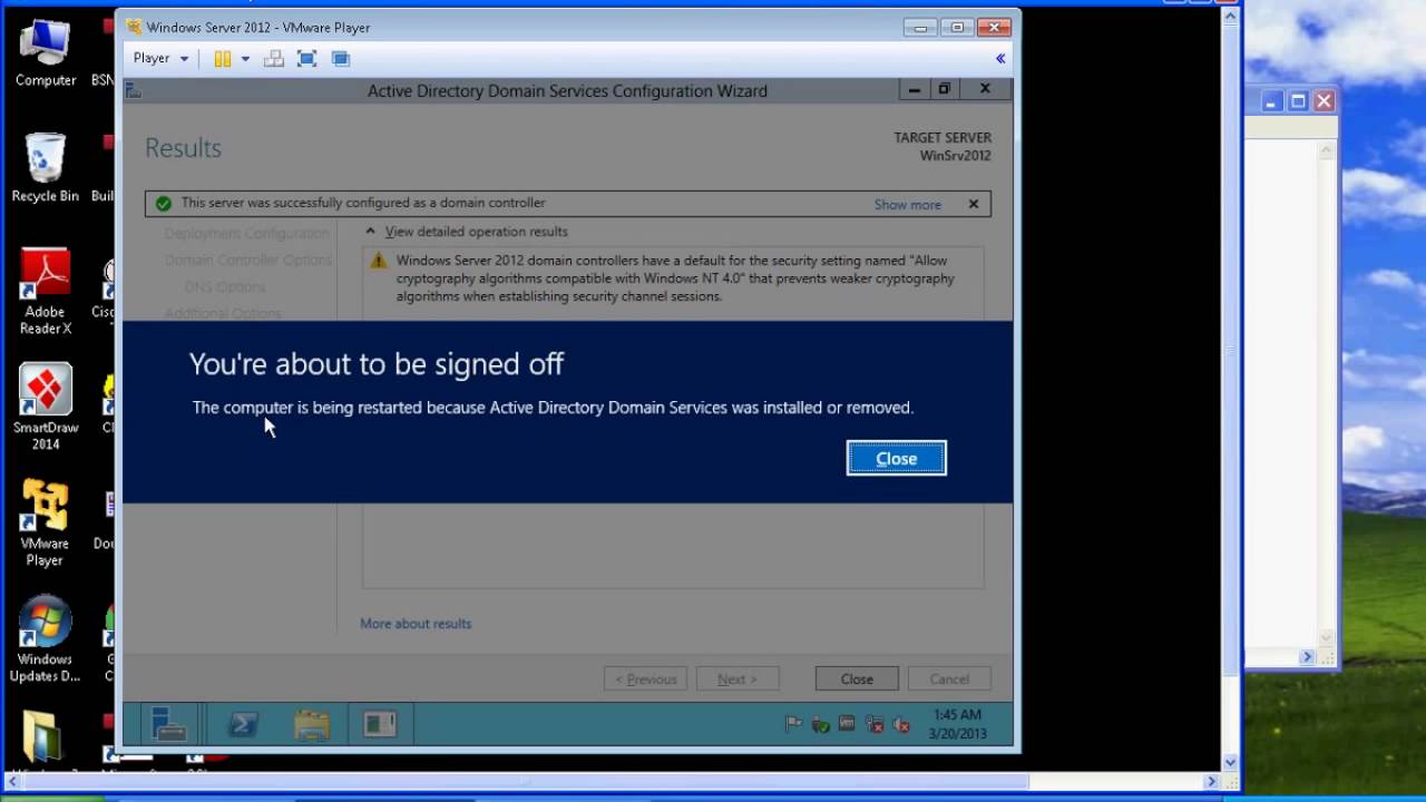 How To Install Active Directory on Windows Server 2012 - YouTube