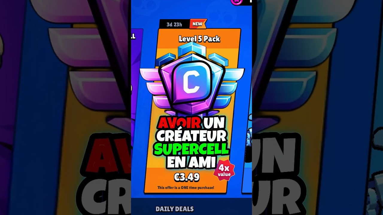 AVOIR un CRÉATEUR SUPERCELL en AMI ! ©️
