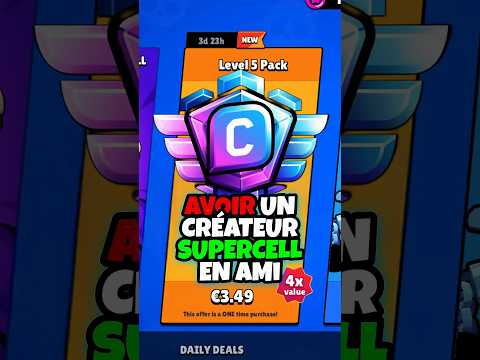 AVOIR un CRÉATEUR SUPERCELL en AMI ! ©️