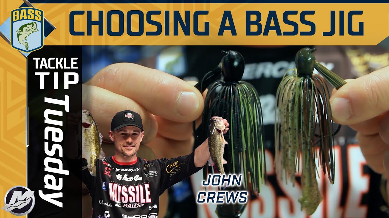Important factors in choosing a Bass Jig for John Crews