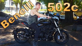 Review Benelli 502c Parte Costanera