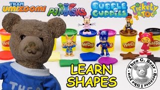 Learn Colors And Shapes With Tickey Toc, Bubble Guppies And Team Umizoomi