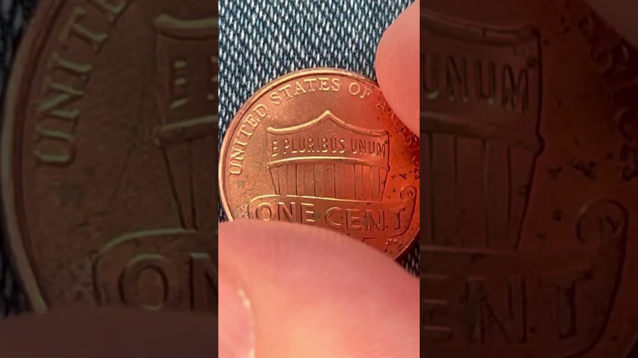 2011 LINCOLN SHIELD CENT - OBVERSE AND REVERSE OF COIN
