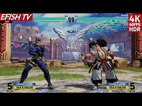 Heidern vs Haohmaru (Max Difficulty) - KOF XV