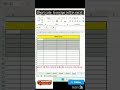 Merge Cells in Microsoft Excel |Press: Alt + H + M + C (Merge &amp; Center)