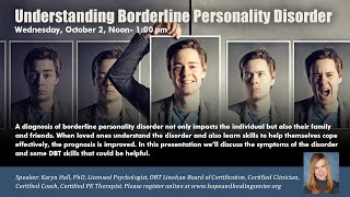 HHCI Seminars – Understanding Borderline Personality Disorder HHCI Seminars – Understanding Borderline Personality Disorder
