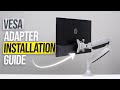 How to Install CREAT3D VESA Adapter on HP M Series Monitors